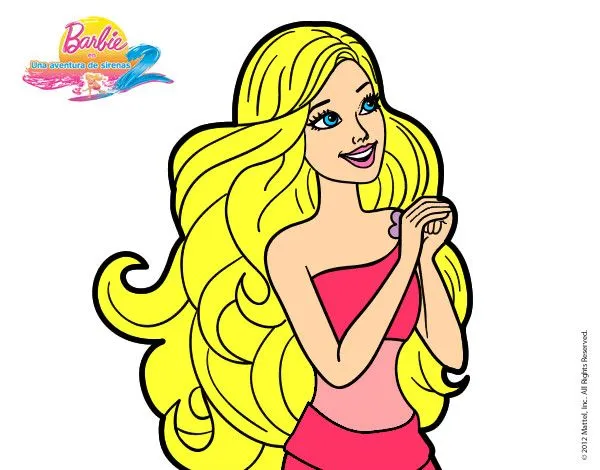 Dibujo de barbie pintada por cristina pintado por Cristinama en ... Dibujo de barbie pintada por cristina pintado por Cristinama en ...