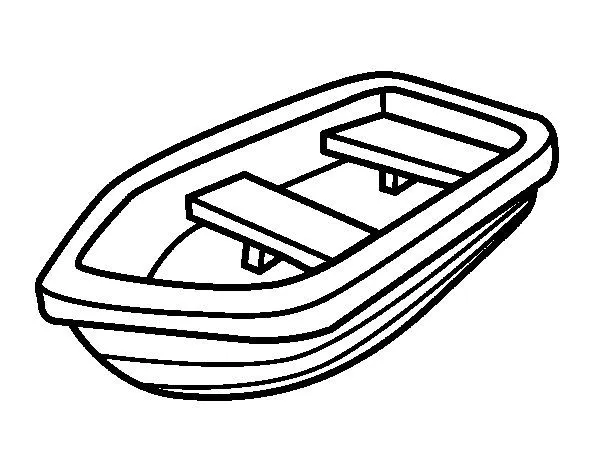 Dibujo de Barca para Colorear - Dibujos.net Dibujo de Barca para Colorear - Dibujos.net