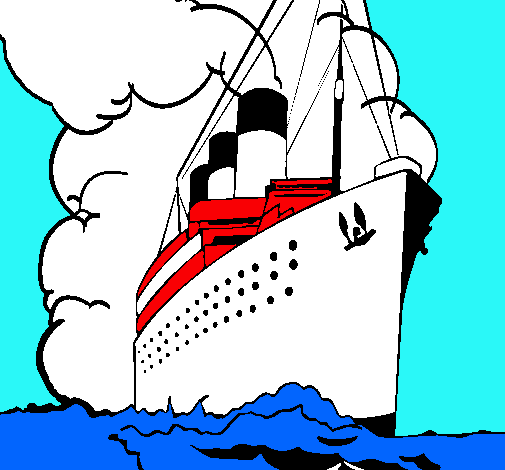 Dibujo de Barco de vapor pintado por Titanic en Dibujos.net el día ... Dibujo de Barco de vapor pintado por Titanic en Dibujos.net el día ...