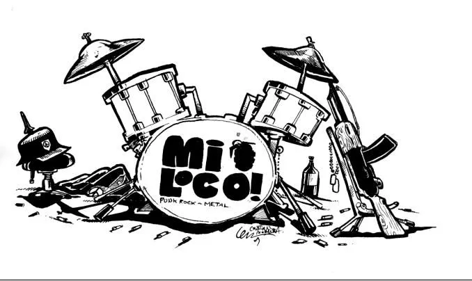 Bateria musical dibujo - Imagui