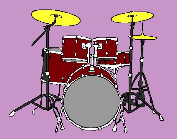 Dibujo de Batería de percusión pintado por Adricasa en Dibujos.net ... Dibujo de Batería de percusión pintado por Adricasa en Dibujos.net ...