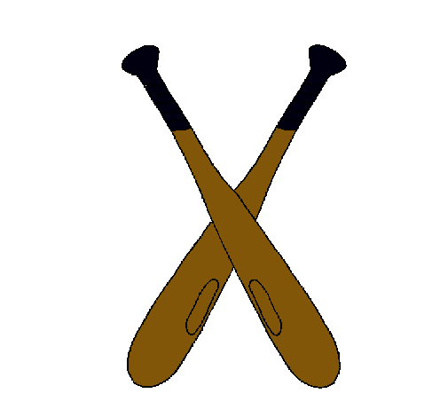 Dibujo de Bates de béisbol pintado por Raul en Dibujos.net el día ...