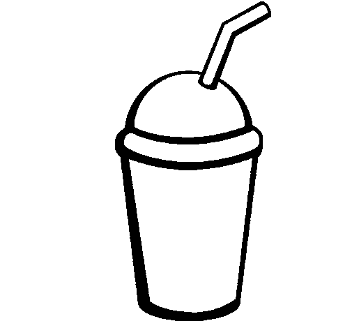 Dibujo de Batido para Colorear - Dibujos.net Dibujo de Batido para Colorear - Dibujos.net