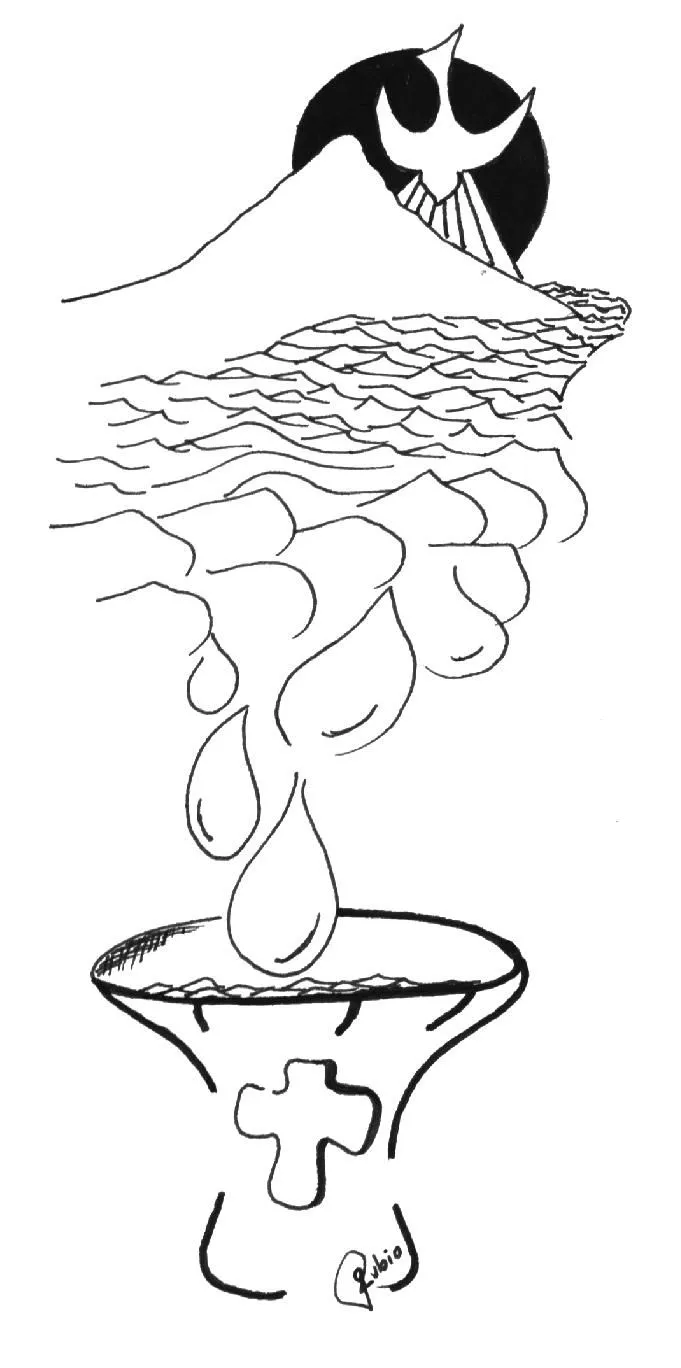 dibujos de gloria rubio serie sacramentos