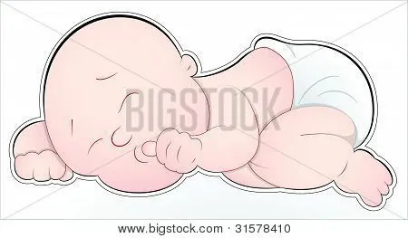 Dibujos de bebés durmiendo animados - Imagui