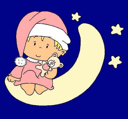 Dibujo de Bebé pintado por Oafre en Dibujos.net el día 08-05-11 a ...