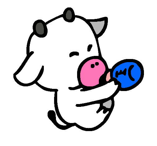 Dibujo de bebe vaca pintado por Vaquita en Dibujos.net el día 03 ... Dibujo de bebe vaca pintado por Vaquita en Dibujos.net el día 03 ...