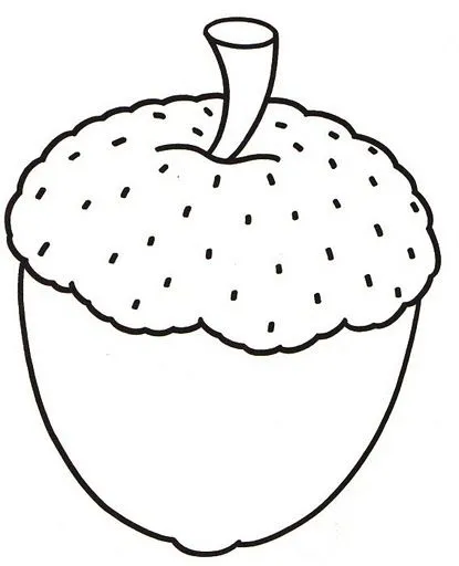 Bellotas dibujo - Imagui