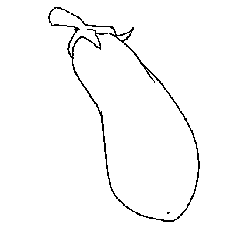 Dibujo de Berenjena para Colorear