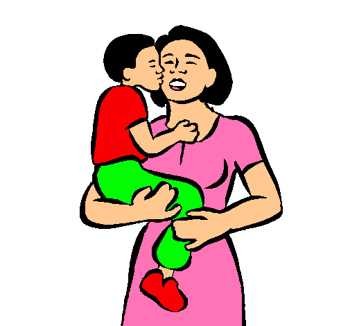 Dibujo de Beso maternal pintado por Ireee en Dibujos.net el día 29 ... Dibujo de Beso maternal pintado por Ireee en Dibujos.net el día 29 ...