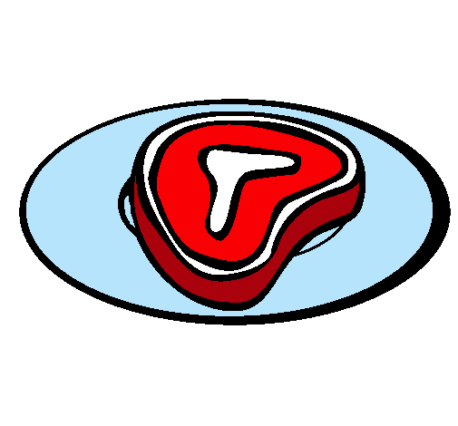 Como dibujar una carne - Imagui