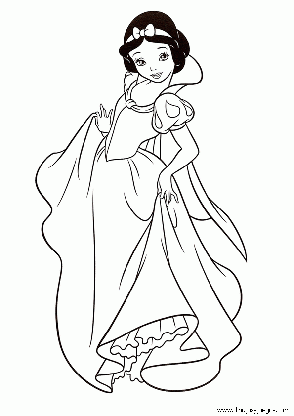 dibujo-blancanieves-disney-004 | Dibujos y juegos, para pintar y ... dibujo-blancanieves-disney-004 | Dibujos y juegos, para pintar y ...