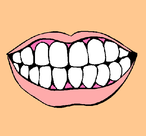 Dibujo de Boca y dientes pintado por Ofertas en Dibujos.net el día ...
