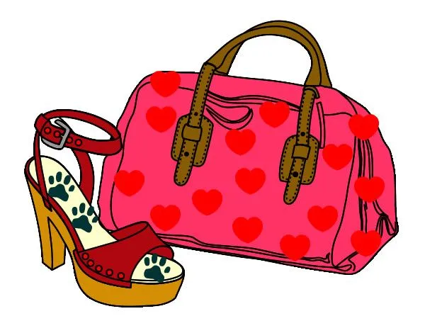 Dibujo de bolsos y zapatos pintado por Luzya en Dibujos.net el día ... Dibujo de bolsos y zapatos pintado por Luzya en Dibujos.net el día ...