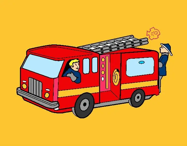 Dibujo de Bomberos Olgui pintado por Hugo2012 en Dibujos.net el ...