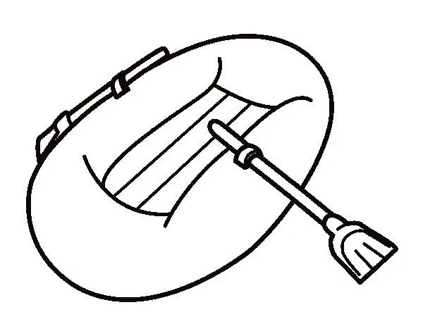Dibujo de Bote para Colorear - Dibujos.net