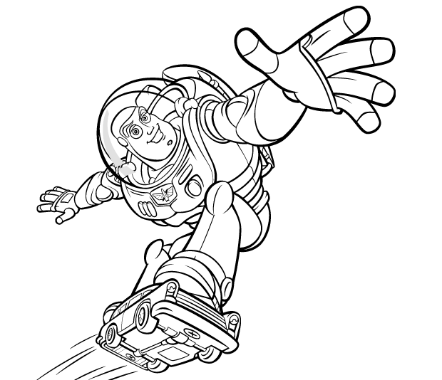 Dibujo de Boz light year para colorear ~ Dibujos para Colorear ...