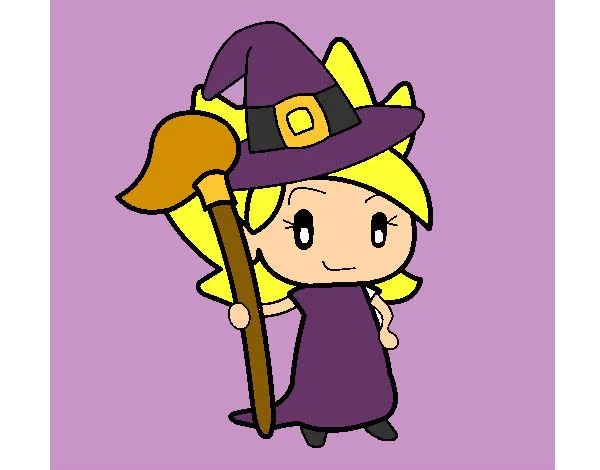 Dibujo de bruja de halloween pintado por Mireia8984 en Dibujos.net ... Dibujo de bruja de halloween pintado por Mireia8984 en Dibujos.net ...