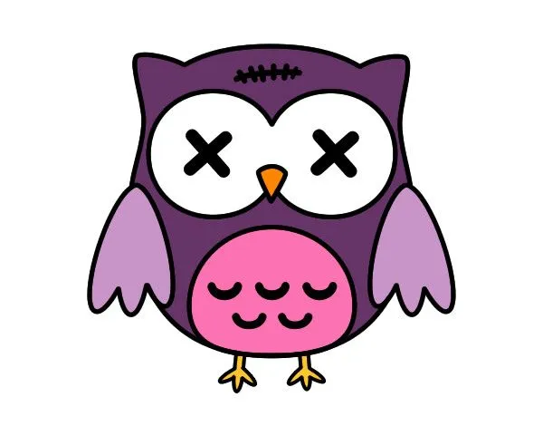 Buhos dibujos coloreados - Imagui