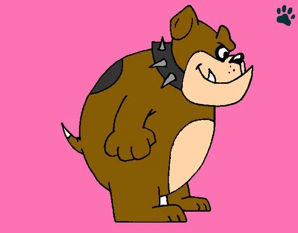Dibujo de Bulldog inglés pintado por Vio332 en Dibujos.net el día ...