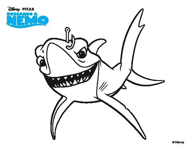 Dibujo de Buscando a Nemo - Chum para Colorear - Dibujos.net Dibujo de Buscando a Nemo - Chum para Colorear - Dibujos.net