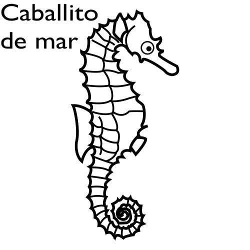 Dibujo de caballito de mar para imprimir - Imagui Dibujo de caballito de mar para imprimir - Imagui