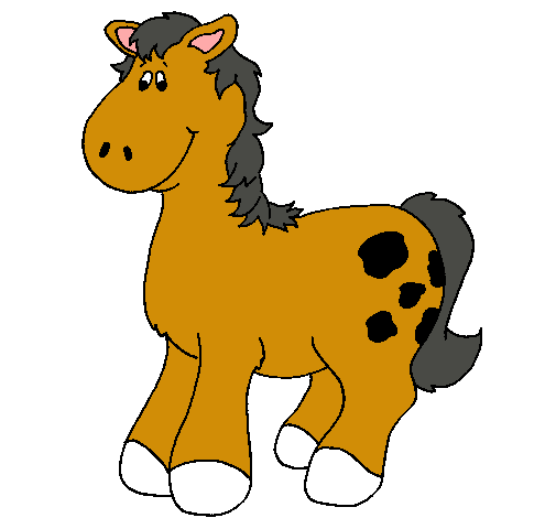 Dibujo de Caballo con manchas pintado por Caballo en Dibujos.net ... Dibujo de Caballo con manchas pintado por Caballo en Dibujos.net ...