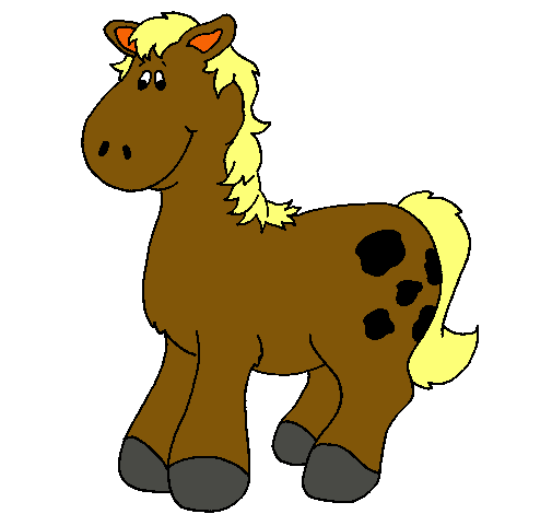 Dibujo de Caballo con manchas pintado por Infantil en Dibujos.net ... Dibujo de Caballo con manchas pintado por Infantil en Dibujos.net ...