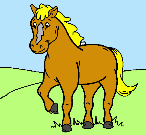 Dibujo de Caballo pintado por Spirit en Dibujos.net el día 21-07 ... Dibujo de Caballo pintado por Spirit en Dibujos.net el día 21-07 ...