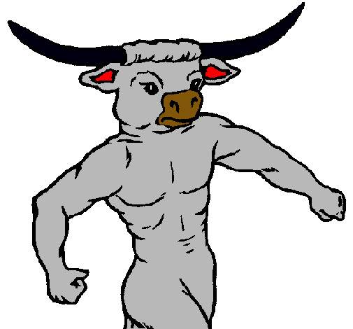 Dibujo de Cabeza de búfalo pintado por Minotauro en Dibujos.net el ... Dibujo de Cabeza de búfalo pintado por Minotauro en Dibujos.net el ...
