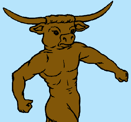 Dibujo de Cabeza de búfalo pintado por Toro en Dibujos.net el día ...