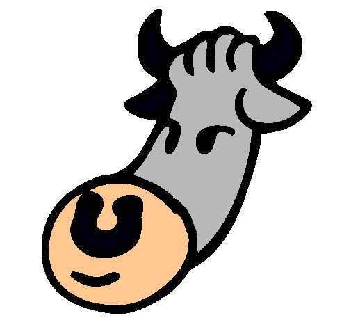 Dibujo de Cabeza de vaca pintado por Mariarhghg en Dibujos.net el ... Dibujo de Cabeza de vaca pintado por Mariarhghg en Dibujos.net el ...
