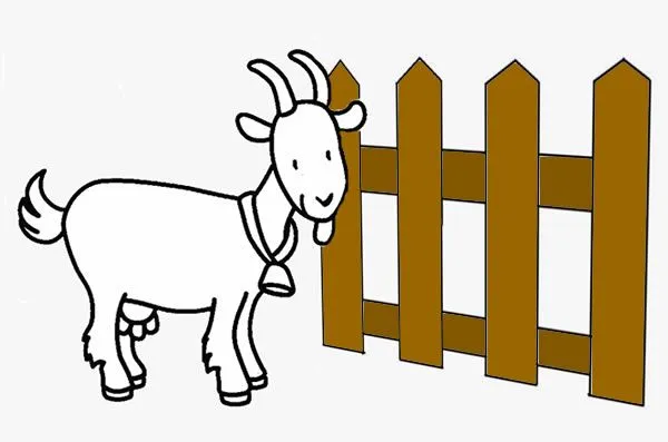 El lobo y el cabrito encerrado. Fábula clásica de Esopo con moraleja El lobo y el cabrito encerrado. Fábula clásica de Esopo con moraleja