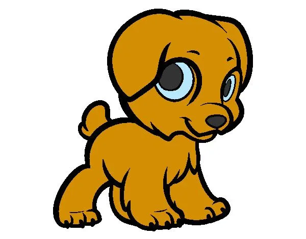 Dibujo de Cachorro feliz pintado por Sango en Dibujos.net el día ... Dibujo de Cachorro feliz pintado por Sango en Dibujos.net el día ...