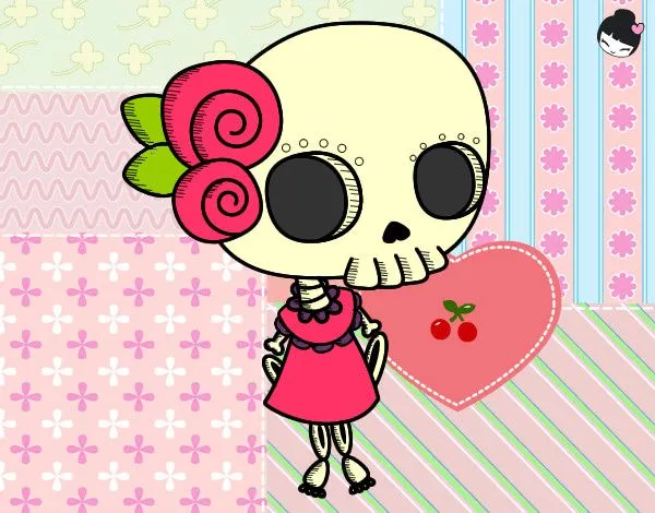 Dibujo de calavera cool pintado por Marifer25 en Dibujos.net el ... Dibujo de calavera cool pintado por Marifer25 en Dibujos.net el ...