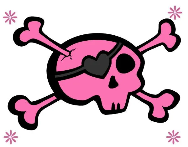 Dibujo de Calavera emo pintado por Brisatello en Dibujos.net el ...