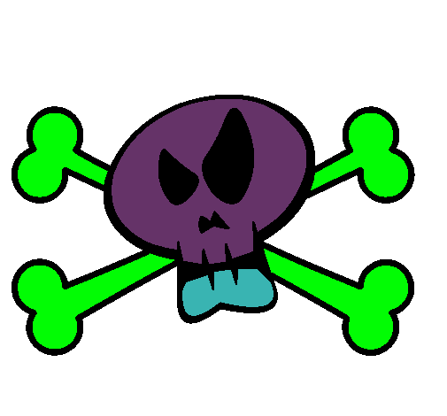Dibujo de Calavera pintado por Carabela en Dibujos.net el día 28 ... Dibujo de Calavera pintado por Carabela en Dibujos.net el día 28 ...