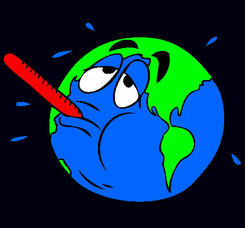 Dibujo de Calentamiento global pintado por C en Dibujos.net el día ... Dibujo de Calentamiento global pintado por C en Dibujos.net el día ...