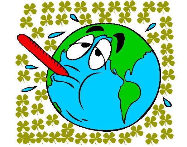 Dibujo de Calentamiento global pintado por Lightning en Dibujos ... Dibujo de Calentamiento global pintado por Lightning en Dibujos ...