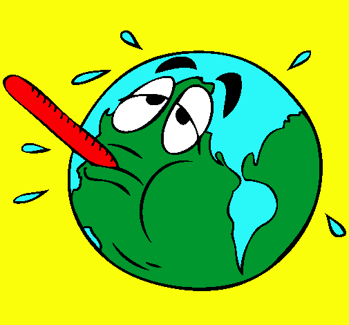 Dibujo de Calentamiento global pintado por tierra en Dibujos.net ... Dibujo de Calentamiento global pintado por tierra en Dibujos.net ...