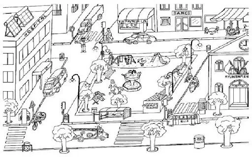 Dibujo de una ciudad para colorear - Imagui Dibujo de una ciudad para colorear - Imagui