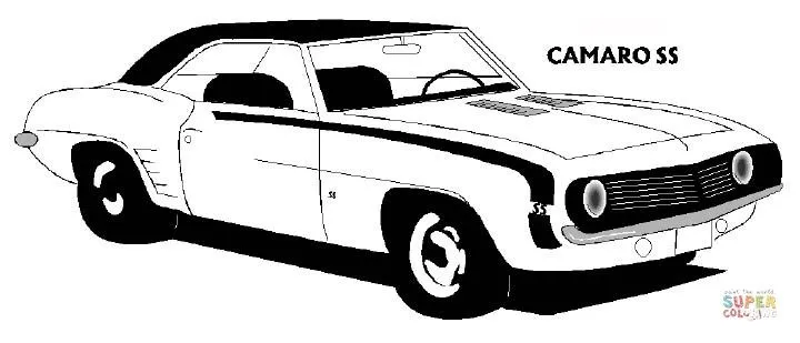Dibujo de Camaro para colorear | Dibujos para colorear imprimir gratis Dibujo de Camaro para colorear | Dibujos para colorear imprimir gratis
