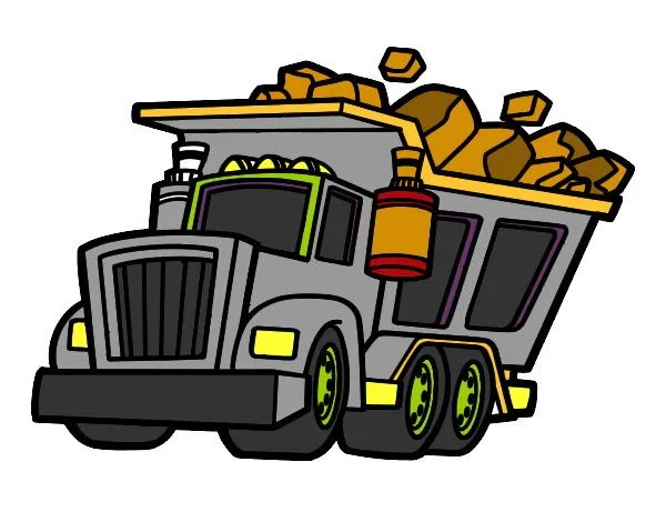 Dibujo de Camion de Basura pintado por Augus04 en Dibujos.net el ...