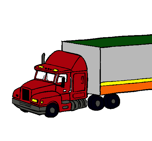 Dibujo de Camión tráiler pintado por Kenworth en Dibujos.net el ... Dibujo de Camión tráiler pintado por Kenworth en Dibujos.net el ...