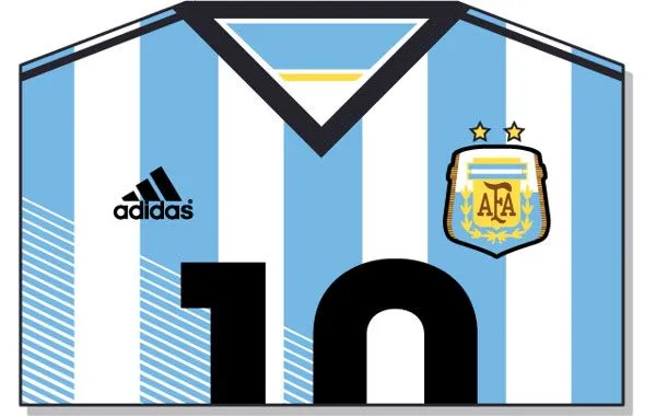 Las camisetas del Mundial de Brasil 2014 en vectorial Las camisetas del Mundial de Brasil 2014 en vectorial