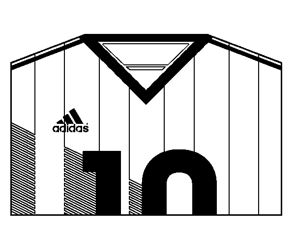 Dibujo de Camiseta del mundial de fútbol 2014 de Argentina para ... Dibujo de Camiseta del mundial de fútbol 2014 de Argentina para ...