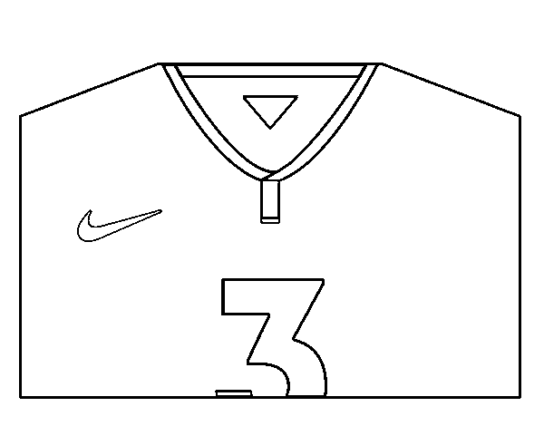 Dibujo de Camiseta del mundial de fútbol 2014 de Brasil para ... Dibujo de Camiseta del mundial de fútbol 2014 de Brasil para ...