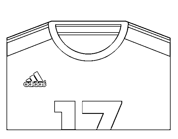 Dibujo de Camiseta del mundial de fútbol 2014 de Rusia para ... Dibujo de Camiseta del mundial de fútbol 2014 de Rusia para ...