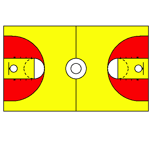 Imagenes de canchas de baloncesto para dibujar - Imagui