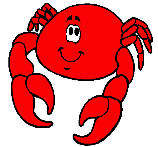 Dibujo de Cangrejo contento pintado por Juey en Dibujos.net el día ...